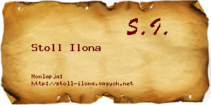 Stoll Ilona névjegykártya